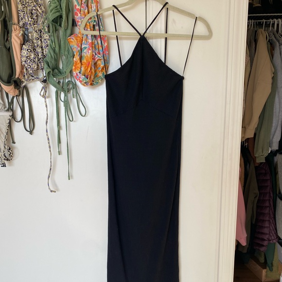 Zara cross strap halter dress. - Picture 2 of 3